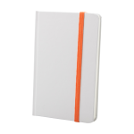 Zápisník s bílými deskami B7 YAKIS oranžová