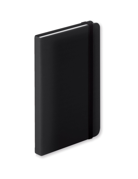 Zápisník s deskami z PU kůže B7 KINELIN bílá