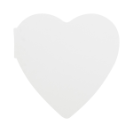 Bloček se samolepícími lístky na zakázku CreaStick Heart bílá