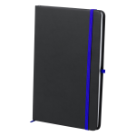Blok s deskami z PU kůží A5 KEFRON modrá
