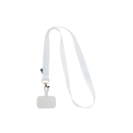 Lanyard s držákem mobilního telefonu RPET na zakázku Subyard Mobile RPET