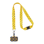 Lanyard s držákem mobilního telefonu RPET na zakázku Subyard Mobile Safe