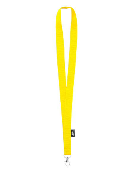 Lanyard RPET s kovovou karabinkou