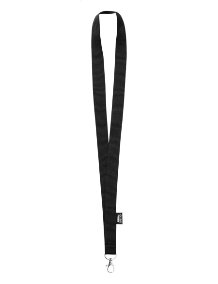 Lanyard RPET s kovovou karabinkou