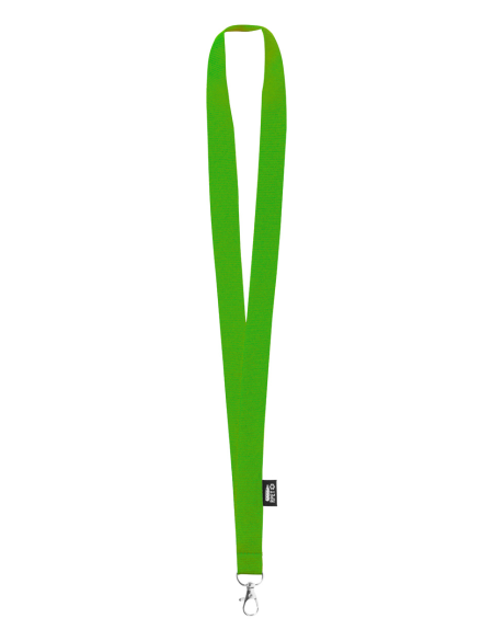 Lanyard RPET s kovovou karabinkou