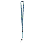 Lanyard se sublimací na zakázku SUBYARD 15 D SAFE bílá