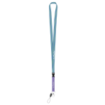Lanyard se sublimací na zakázku SUBYARD 15 D bílá