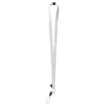 Lanyard se sublimací na zakázku SUBYARD 15 B SAFE RPET bílá