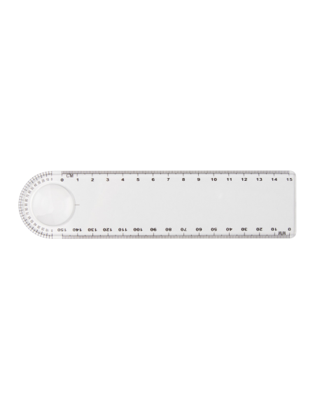 Pravítko s lupou 15 cm LINEAR průhledná