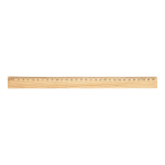 Pravítko dřevěné 30 cm ARNAX přírodní