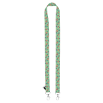 Lanyard se sublimací na zakázku SUBYARD DOUBLE RPET