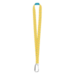 Lanyard se sublimací na zakázku SUBYARD XL stříbrná