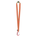 Lanyard se sublimací na zakázku SUBYARD XL SAFE RPET červená