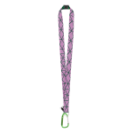 Lanyard se sublimací na zakázku SUBYARD XL SAFE RPET zelená