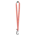 Lanyard se sublimací na zakázku SUBYARD XL SAFE RPET černá