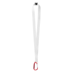Lanyard se sublimací na zakázku SUBYARD XL SAFE červená
