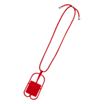 Lanyard s držákem na mobil SEBLY červená