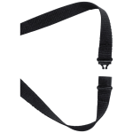 Lanyard s držákem na skipas LEMER černá
