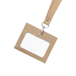Lanyard z recyklovaného kartonu NERTHUS