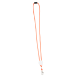 Lanyard polyesterový PERUX oranžová