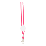 Lanyard polyesterový PERUX růžová