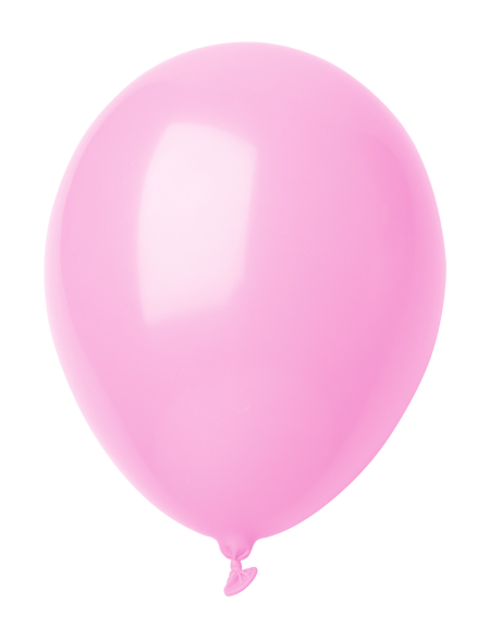 Balonky v pastelových barvách na zakázku CreaBalloon červená