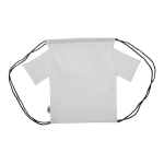 Vak na záda pro děti ve tvaru trička CreaDraw T Kids RPET černá