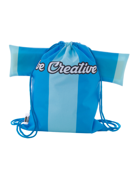 Vak na záda pro děti ve tvaru trička recyklovaný polyester