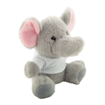 Plyšový slon RPET Retrump šedá