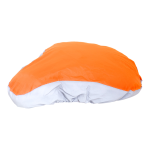 Potah sedla na kolo reflexní RPET LUMIRIDE oranžová