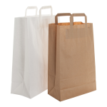 Papírová taška 80 g/m² BOUTIQUE hnědá