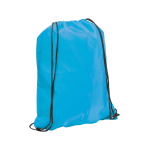 Vak na stahování polyester rohy z PU kůže DRUUK modrá světlá