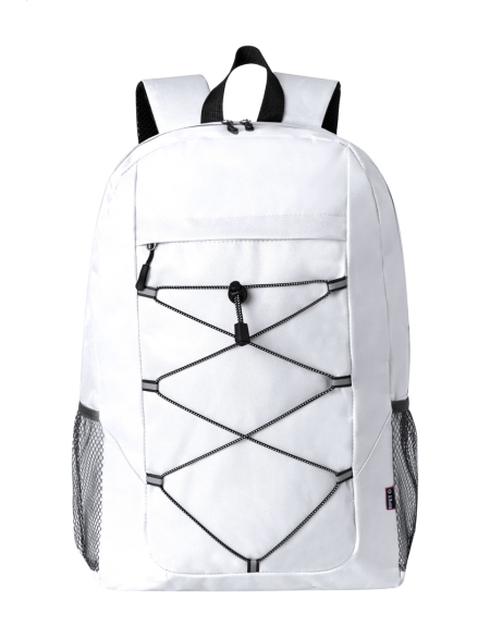 Batoh s přihrádkou na zip a přední kapsou