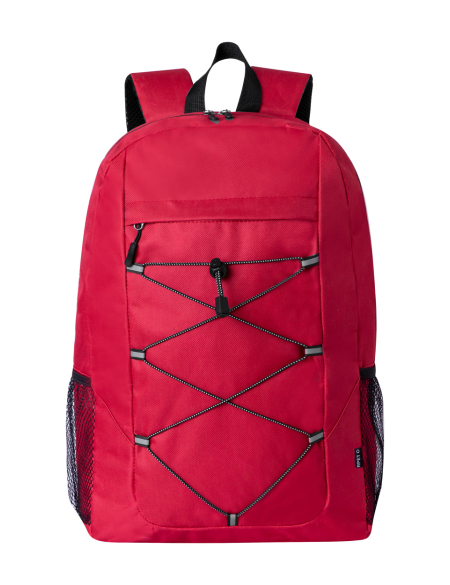 Batoh s přihrádkou na zip a přední kapsou