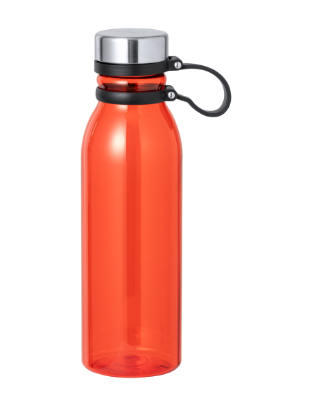 Láhev s nerezovým víčkem RPET  830 ml