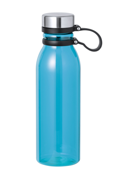 Láhev s nerezovým víčkem RPET  830 ml