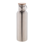 Termoska s bambusovým víkem 750 ml Manaslu L stříbrná