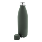 Láhev s pogumovaným povrchem Refill Soft zelená
