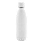 Láhev s pogumovaným povrchem Refill Soft bílá