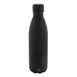 Láhev s pogumovaným povrchem Refill Soft černá