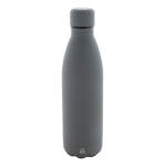 Láhev s pogumovaným povrchem Refill Soft šedá