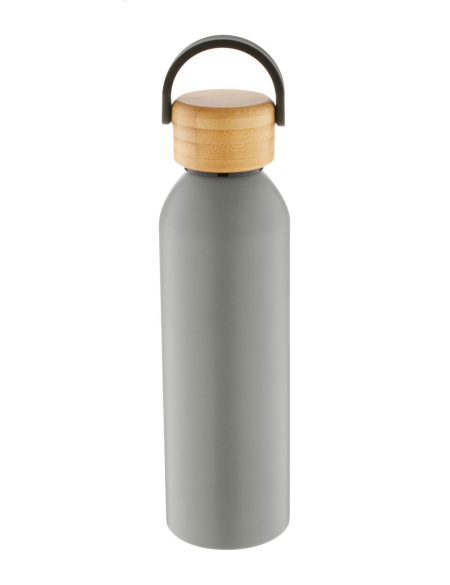 Láhev s bambusovým víčkem 600 ml