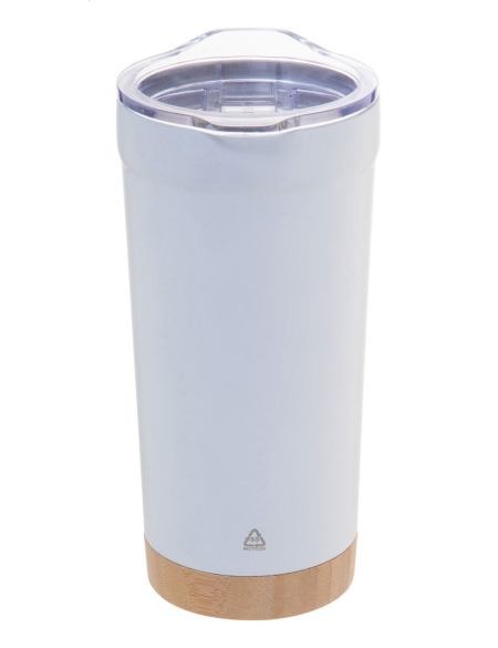 Termokelímek s bambusovým dnem 600 ml Icatu XL bílá