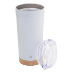 Termokelímek s bambusovým dnem 600 ml Icatu XL bílá