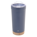 Termokelímek s bambusovým dnem 600 ml Icatu XL šedá tmavá