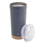 Termokelímek s bambusovým dnem 600 ml Icatu XL šedá tmavá