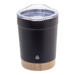 Termokelímek s bambusovým dnem 300 ml Icatu černá