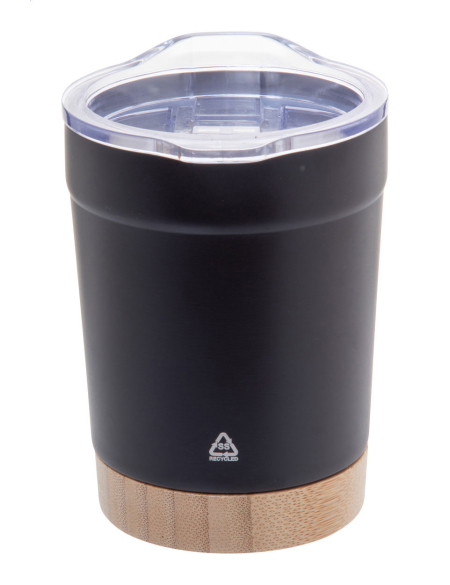 Termokelímek s bambusovým dnem 300 ml