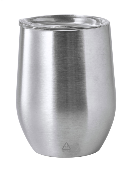 Termokelímek z nerezové oceli 350 ml Rebby stříbrná