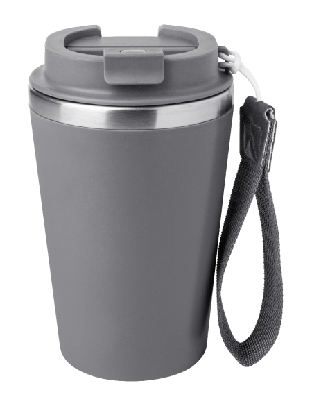 Termokelímek s popruhem na přenášení Manabi šedá